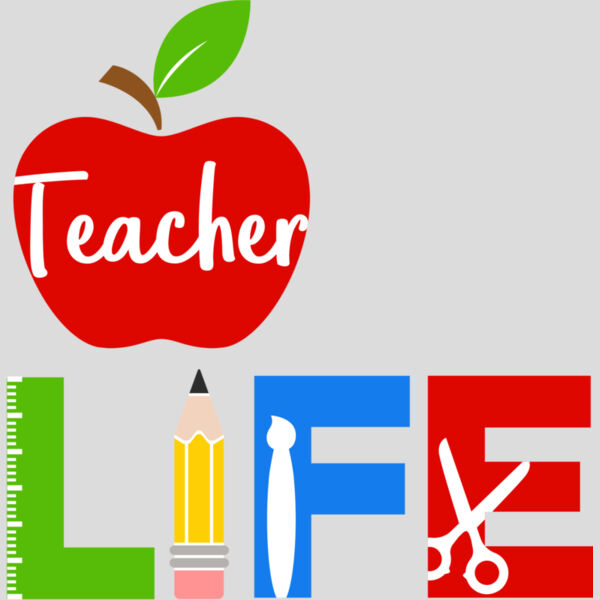 Teacher Life School Supplies Thumbnail