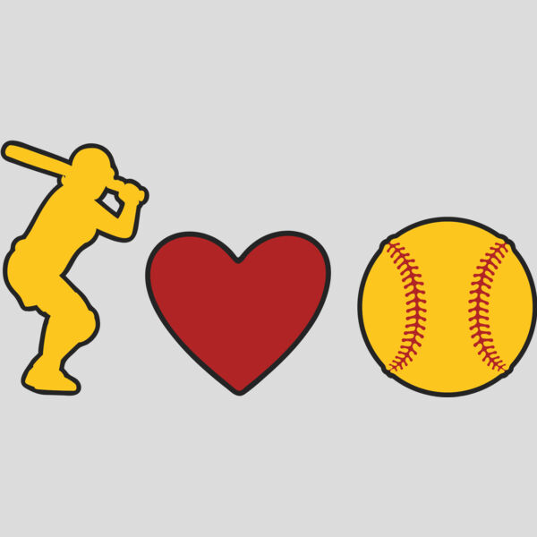 I love softball Thumbnail