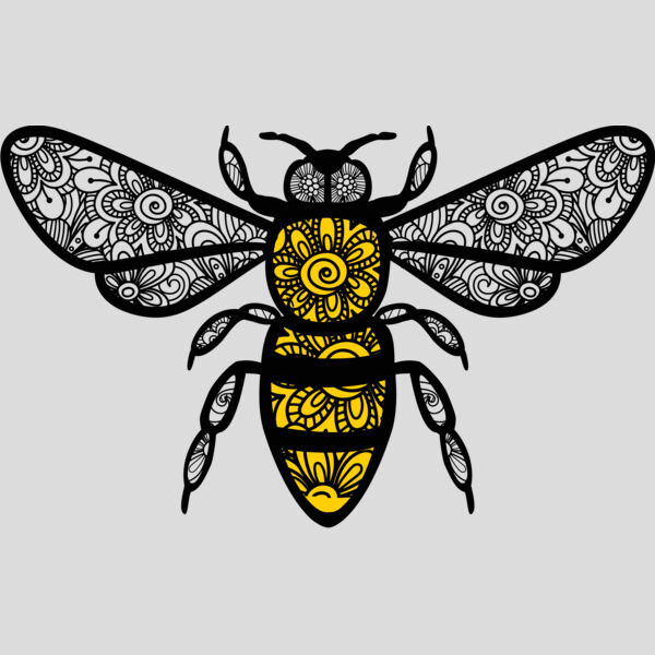 Bee Zentangle Thumbnail
