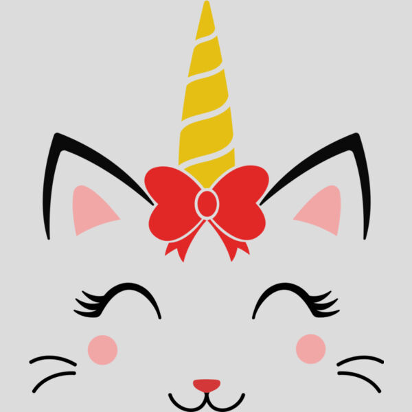 Caticorn with bow Thumbnail