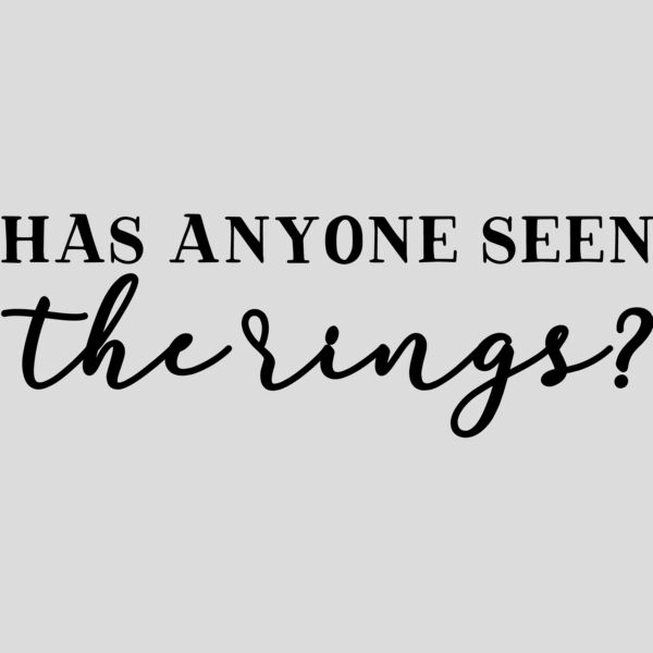 Has anyone seen the rings Thumbnail